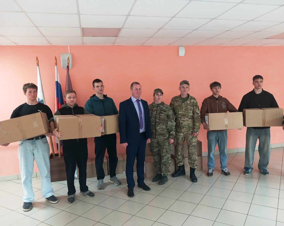гуманитарная помощь отряду Барс-Брянск
